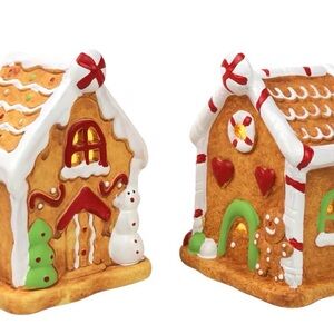 Festive Gingerbread House Holiday Decor